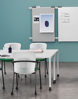 a college classroom environment